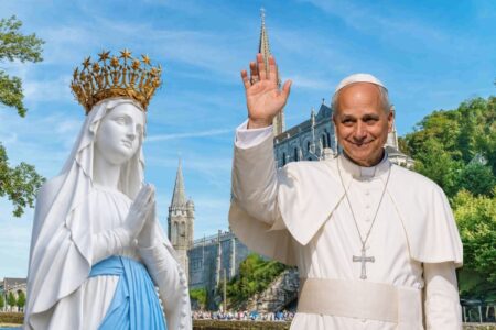 Venue du pape Léon XIV en France !